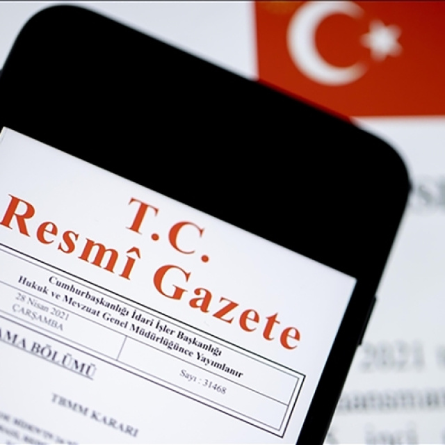 Resmi Gazete'de bugün (26.06.2026)