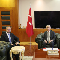Bakan Bolat, TCMB Başkanı Karahan ile bir araya geldi