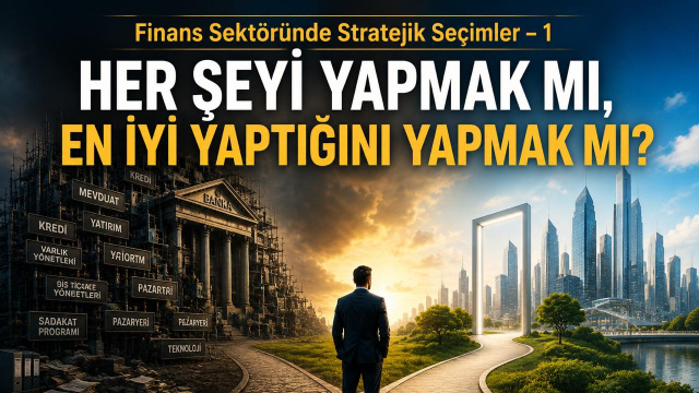 Finans sektöründe stratejik seçimler – 1