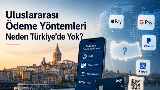 Uluslararası ödeme yöntemleri neden Türkiye'de yok?