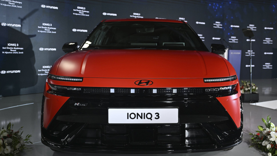 Hyundai Begins Mass Production of the All-Electric IONIQ 3 in Turkey