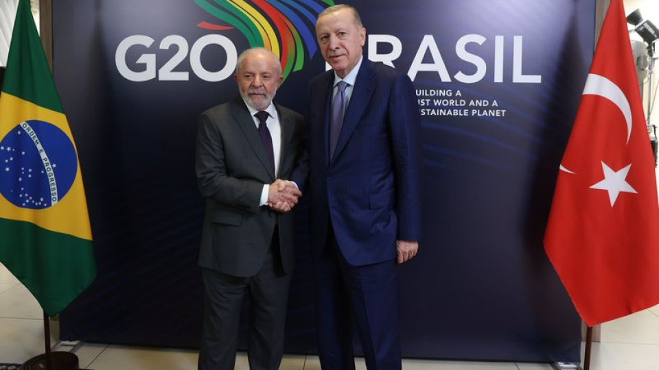Erdoğan, Brezilya Devlet Başkanı Lula ile görüştü