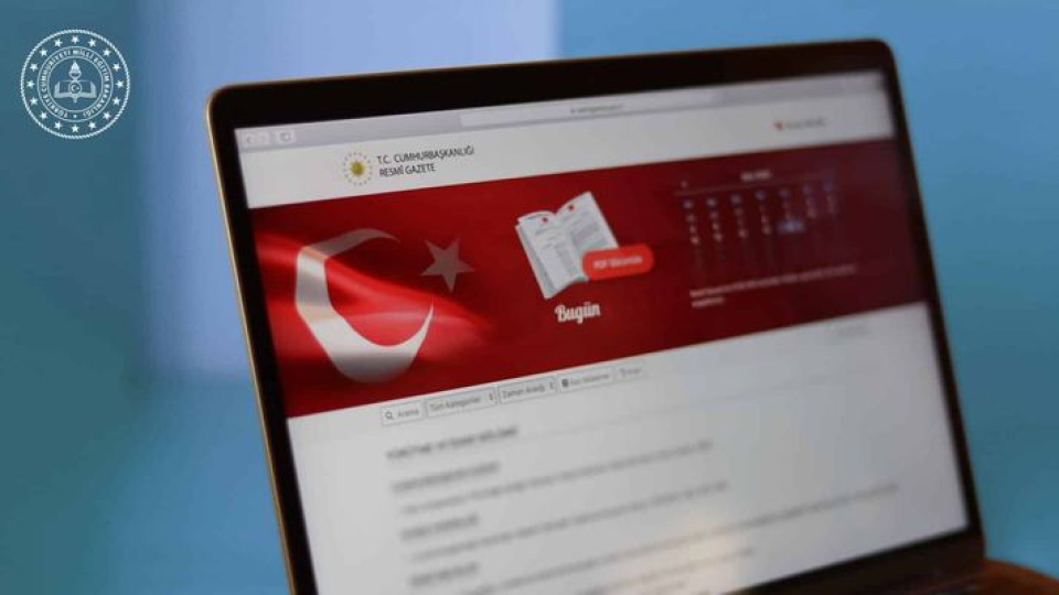 Resmi Gazete'de bugün (29.08.2026)