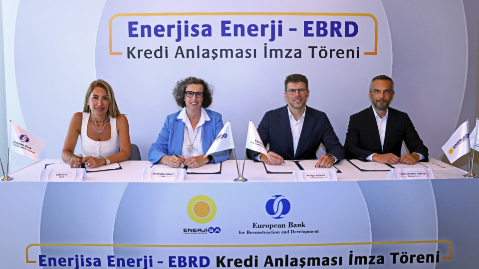 Enerjisa Enerji, EBRD'den 207 milyon dolarlık kredi sağladı