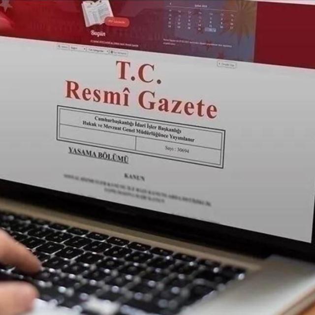 Resmi Gazete'de bugün (08.09.2026) - 2 hafta önce