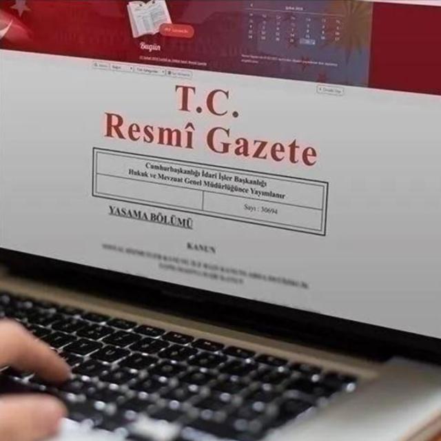 Resmi Gazete'de bugün (24.09.2026) - 1 gün önce