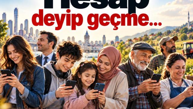 Hesap deyip geçme…
