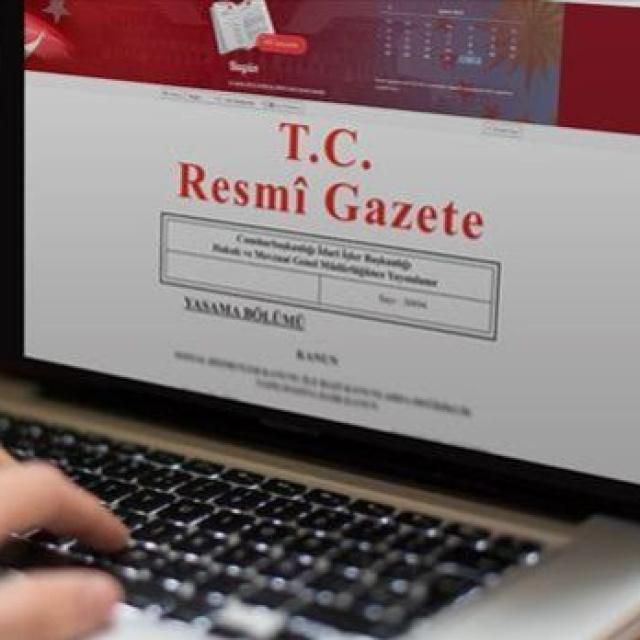 Resmi Gazete'de bugün (30.10.2026)