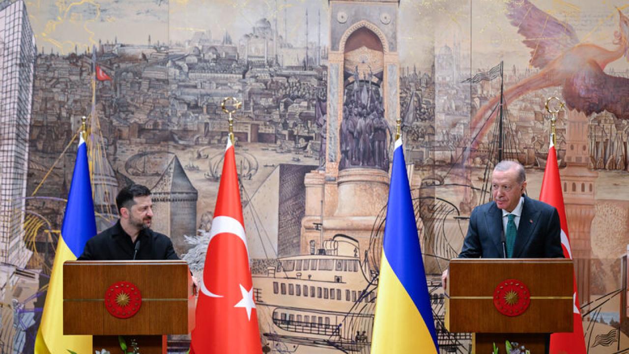 Cumhurbaşkanı Erdoğan İstanbul'da Zelenskiy ile görüştü